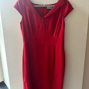 Tahari Elegant Red Women's Dress